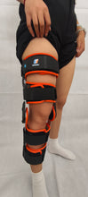 Load image into Gallery viewer, Rom Hinged Knee Brace, Knee Support for Torn Acl, Meniscus Tear, Pcl, Surgery Recovery, Adjustable Post Op Knee Immobilizer, Leg Stabilizer for Man and Women
