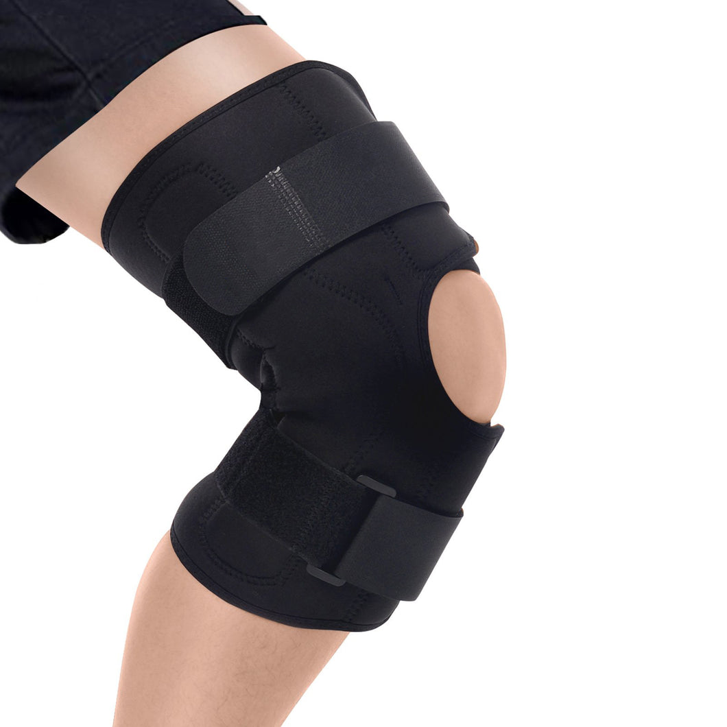 Hinged Knee Brace for Men and Women,Comfortable Knee Support for Pain