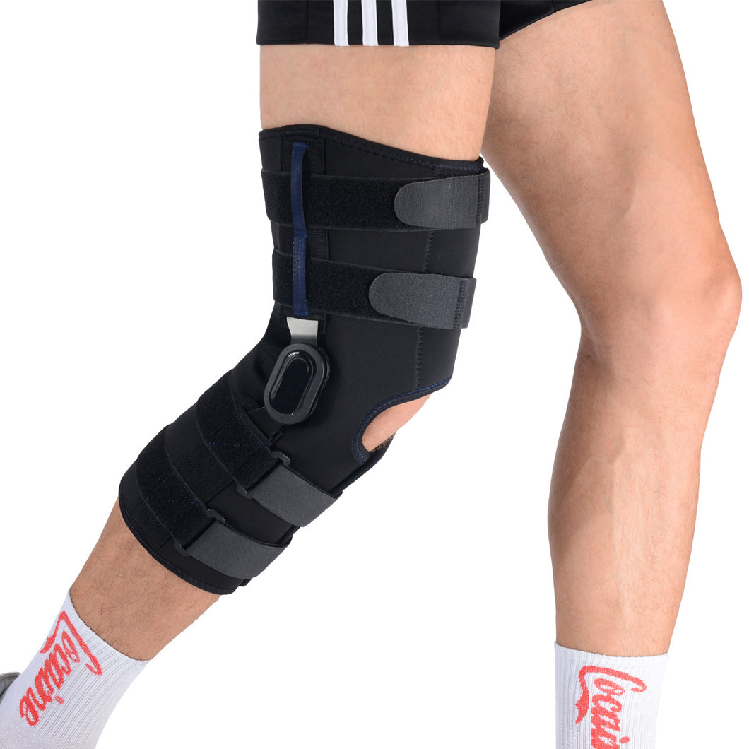 16” high HINGED Knee Brace